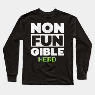 Non Fungible Token nerd nft Long Sleeve T-Shirt